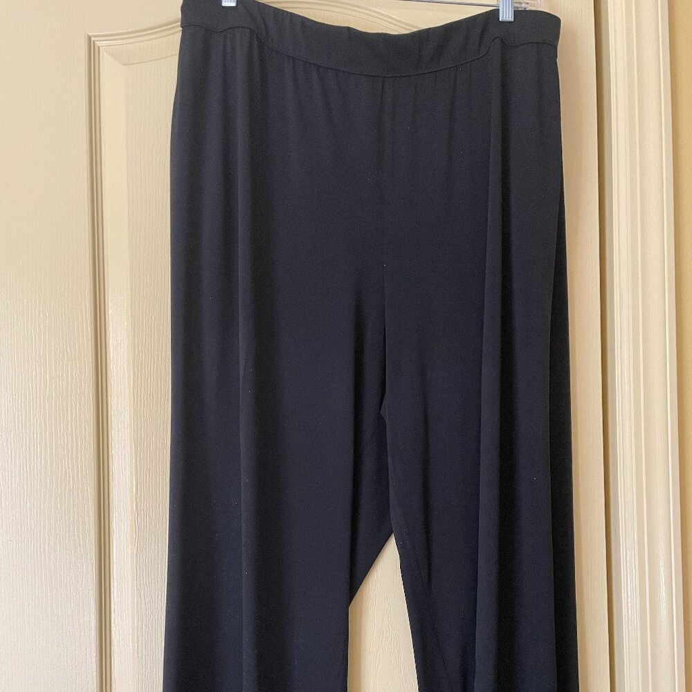 Lane Bryant Flowing Black Women's Pant (Size 26/28)